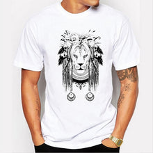 Load image into Gallery viewer, Lion 3D White T-Shirt