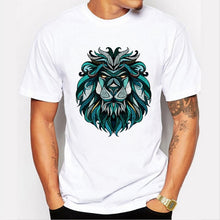 Load image into Gallery viewer, Lion 3D White T-Shirt
