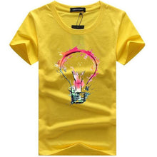 Load image into Gallery viewer, Bulb 3D Print T-Shirt