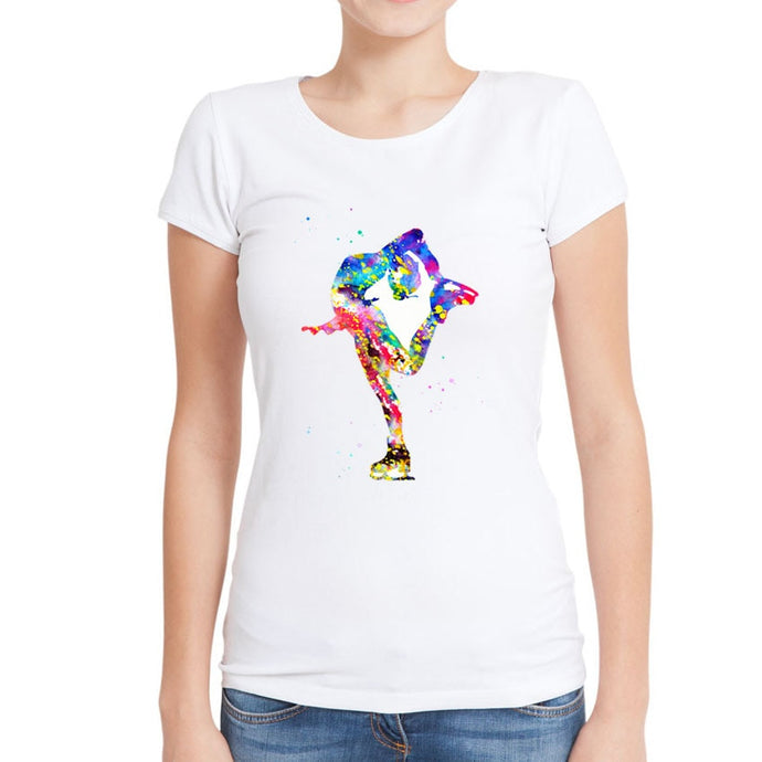 3D Colorful Dancer T-Shirt